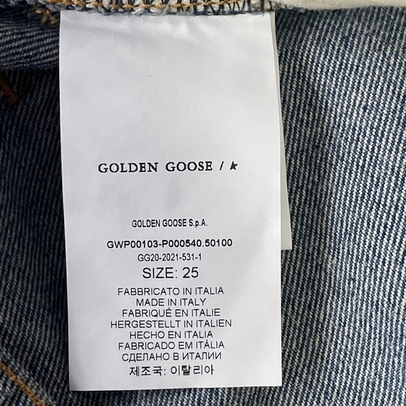 Golden Goose Karen Bootcut Jeans in Medium-Wash Denim - Picture 13 of 14